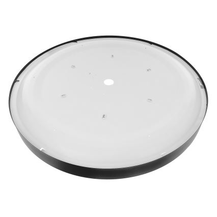 Taklampa med sensor CLEO 6xE27/24W/230V d. 80 cm svart
