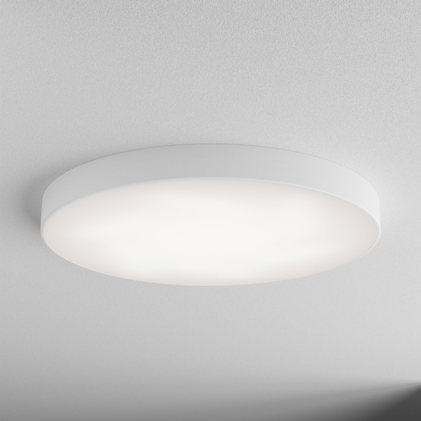 Taklampa med sensor CLEO 6xE27/24W/230V d. 80 cm vit
