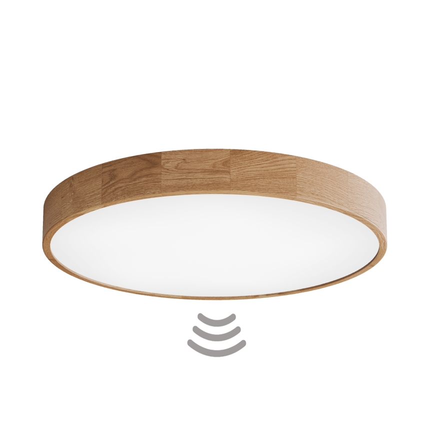 Taklampa med sensor CLEO 6xE27/24W/230V Ø 80 cm ek