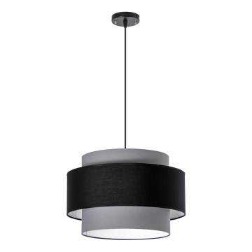 Taklampa med vajer 1xE27/60W/230V grå