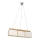 Taklampa med vajer 3xE27/60W/230V bok