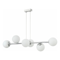 Taklampa med vajer MADDIE 5xE14/5W/230V polerad krom
