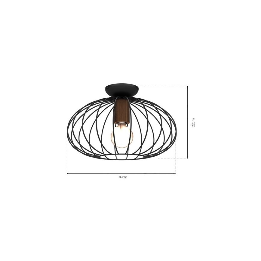 Taklampa  MERIDIANO 1xE27/60W/230V
