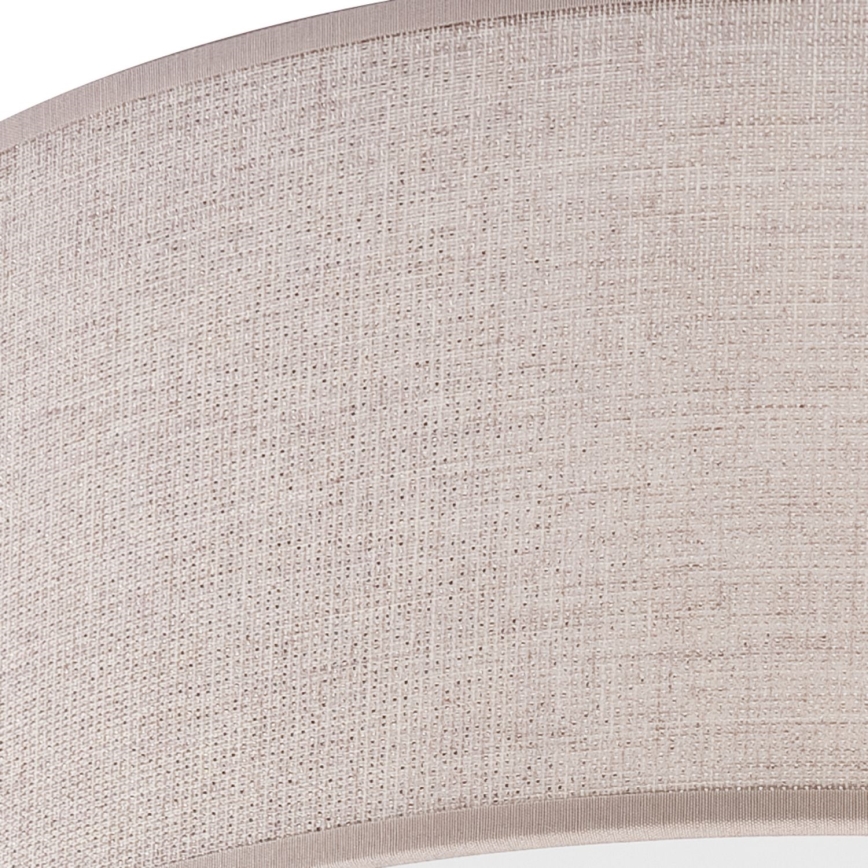 Taklampa MONTE 1xE27/60W/230V diameter 35 cm beige