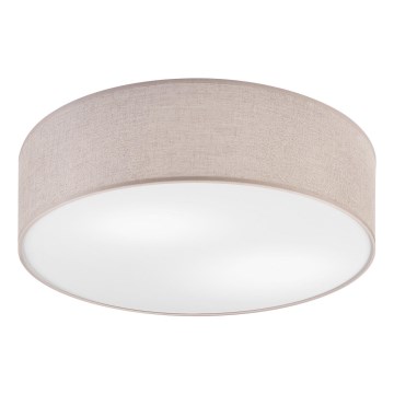 Taklampa MONTE 2xE27/60W/230V beige