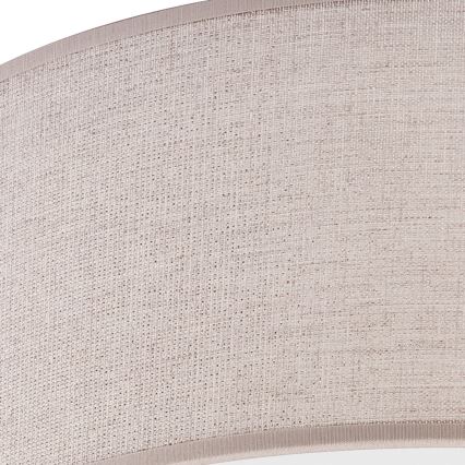 Taklampa MONTE 2xE27/60W/230V beige