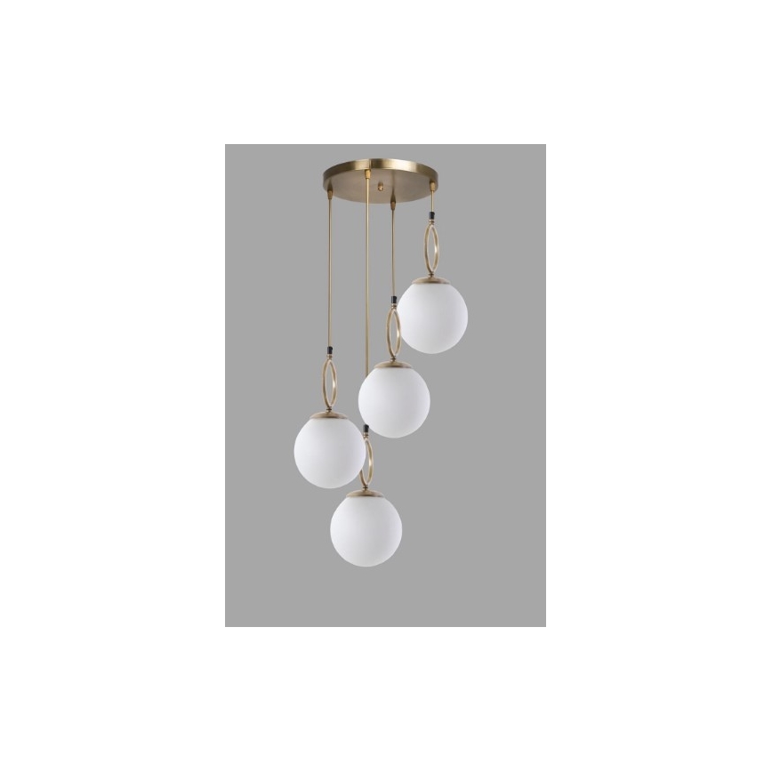 Taklampa på kabel MORINO 4xE27/60W/230V