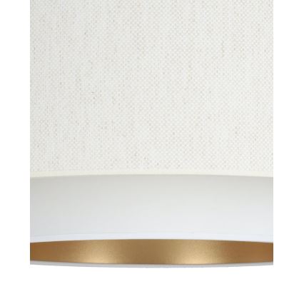 Taklampa NATIA 1xE27/60W/230V vit