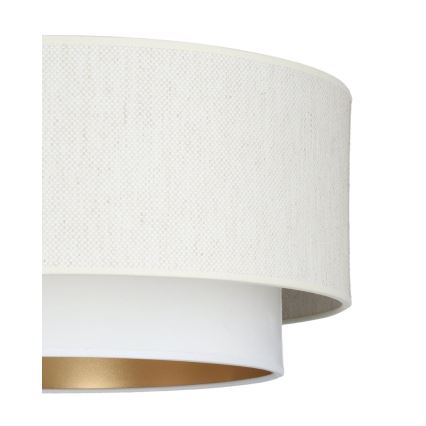 Taklampa NATIA 1xE27/60W/230V vit