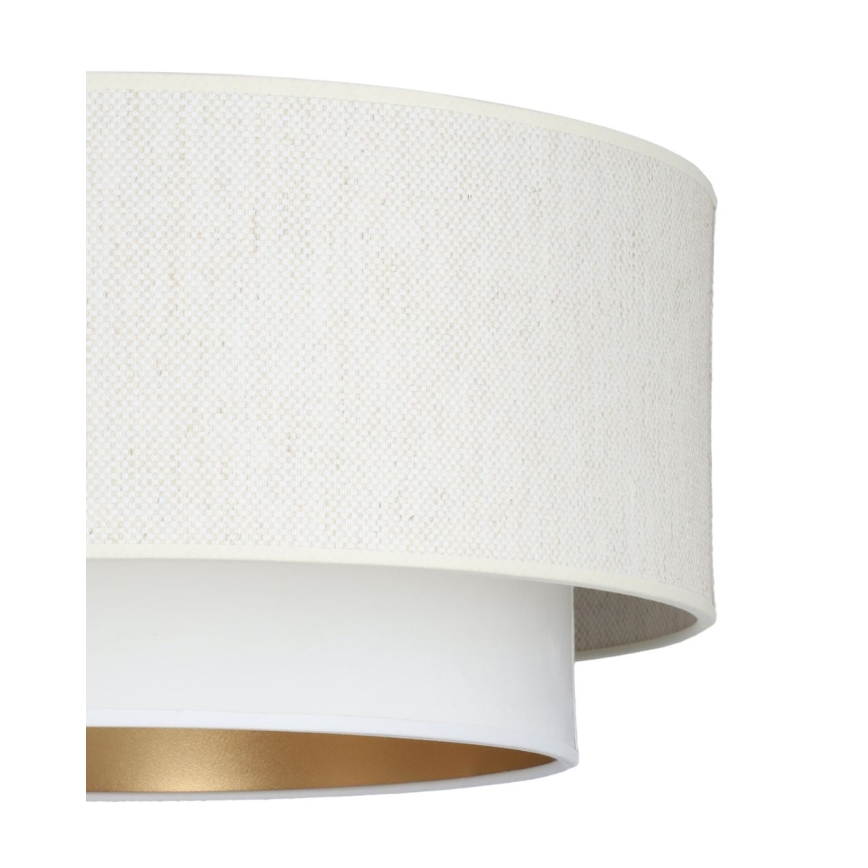 Taklampa NATIA 1xE27/60W/230V vit