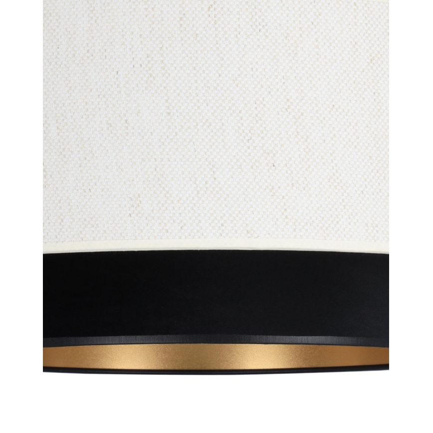 Taklampa NATIA 1xE27/60W/230V vit/svart