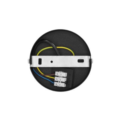 Taklampa NATIA 1xE27/60W/230V vit/svart