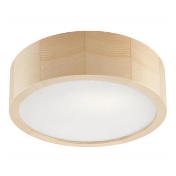 Taklampa NATURAL 1xE27/60W/230V ø 27 cm tall - FSC certifierade