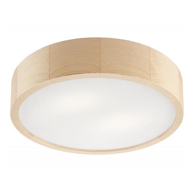 Taklampa NATURAL 2xE27/60W/230V ø 37 cm tall
