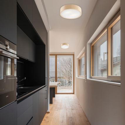 Taklampa NATURAL 2xE27/60W/230V ø 37 cm tall