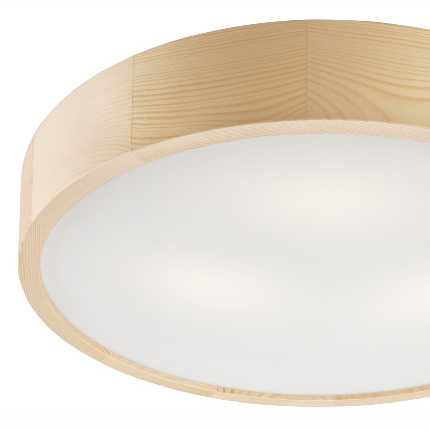 Taklampa NATURAL 3xE27/60W/230V ø 47 cm tall