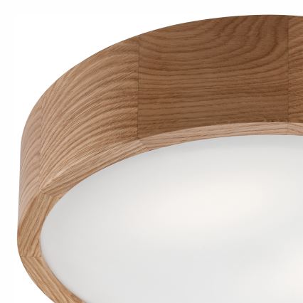 Taklampa OAK 2xE27/60W/230V ek ø 37,5 cm - FSC certifierade