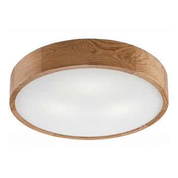 Taklampa OAK 3xE27/60W/230V ek ø 47,5 cm - FSC certifierade