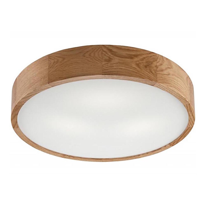 Taklampa OAK 3xE27/60W/230V ek ø 47,5 cm - FSC certifierade