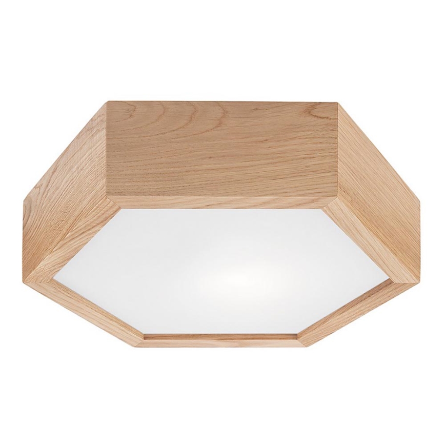 Taklampa OAK HEX 1xE27/60W/230V d. 32 cm ek