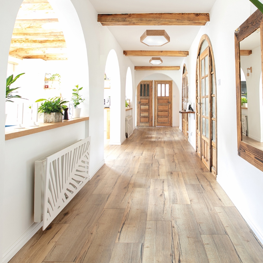 Taklampa  OAK HEX 2xE27/60W/230V d. 43 cm ek