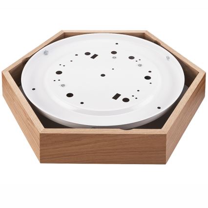 Taklampa  OAK HEX 2xE27/60W/230V d. 43 cm ek