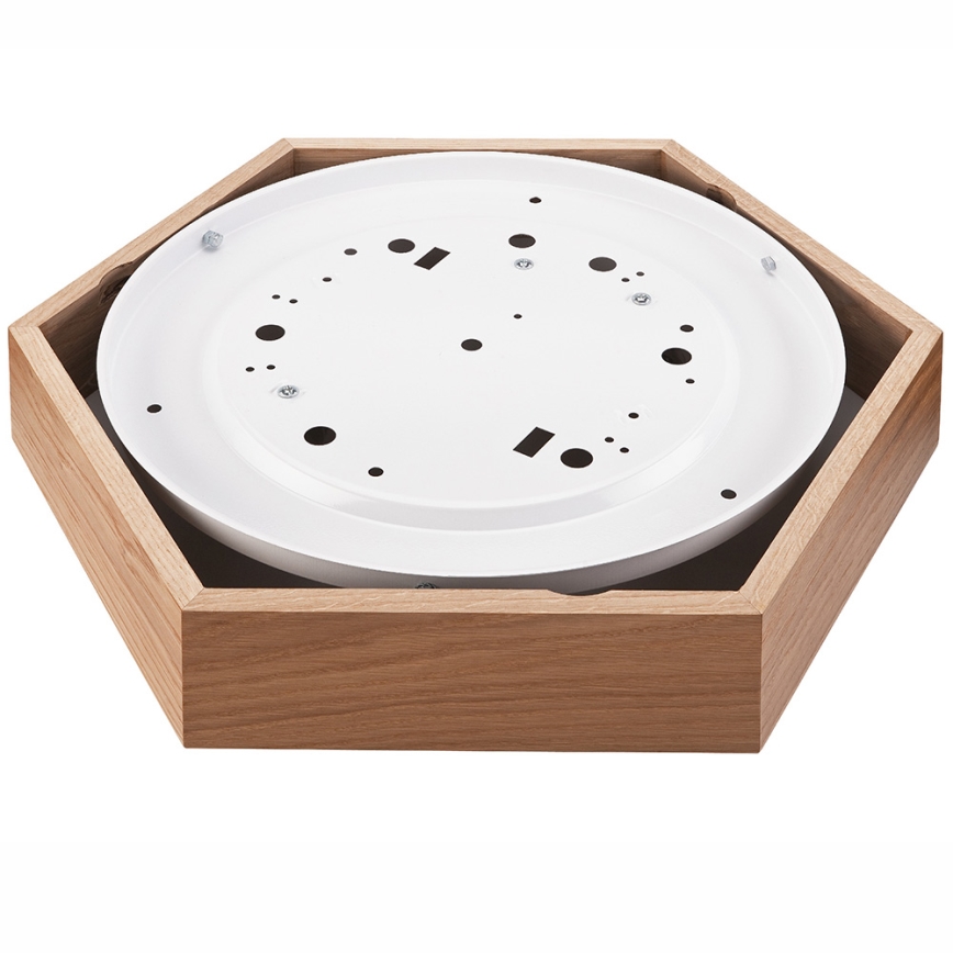 Taklampa  OAK HEX 2xE27/60W/230V d. 43 cm ek