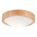Taklampa OAK SLIM 1xE27/60W/230V ek ø 27 cm - FSC certifierade