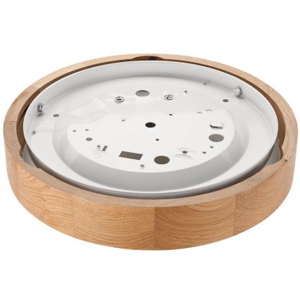 Taklampa OAK SLIM 1xE27/60W/230V ek ø 27 cm - FSC certifierade