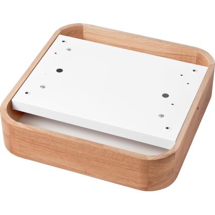 Taklampa OAK SQUARE 2xE27/15W/230V 35x35 cm ek