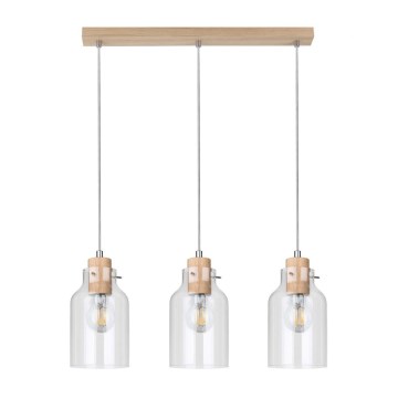 Taklampa på kabel ALESSANDRO 3xE27/60W/230V ek