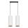 Taklampa på kabel AVALO 2xE27/60W/230V vit/koppar