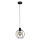 Taklampa på kabel BERIS 1xE27/60W/230V