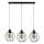 Taklampa på kabel BERIS 3xE27/60W/230V ek