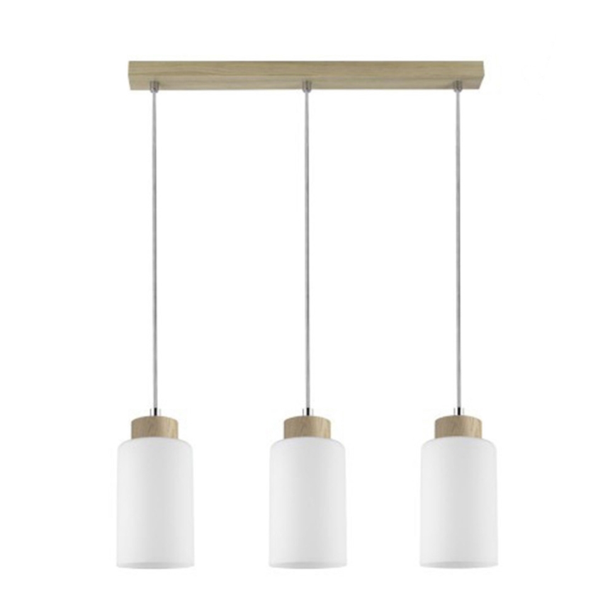 Taklampa på kabel BOSCO 3xE27/60W/230V ek