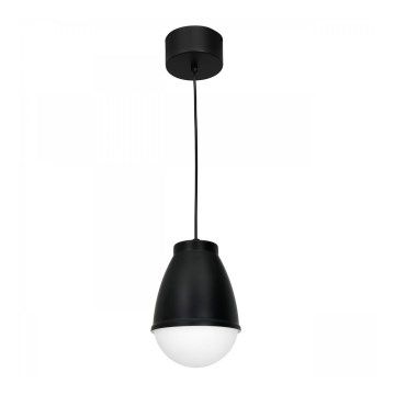 Taklampa på kabel CARYON 1xE14/60W/230V svart