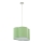 Taklampa på kabel CLOUD 1xE27/25W/230V grön