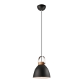 Taklampa på kabel DANIELLE 1xE27/60W/230V bok