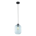 Taklampa på kabel ELIO 1xE27/15W/230V blå