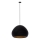 Taklampa på kabel LAVA 1xE27/15W/230V svart/guld