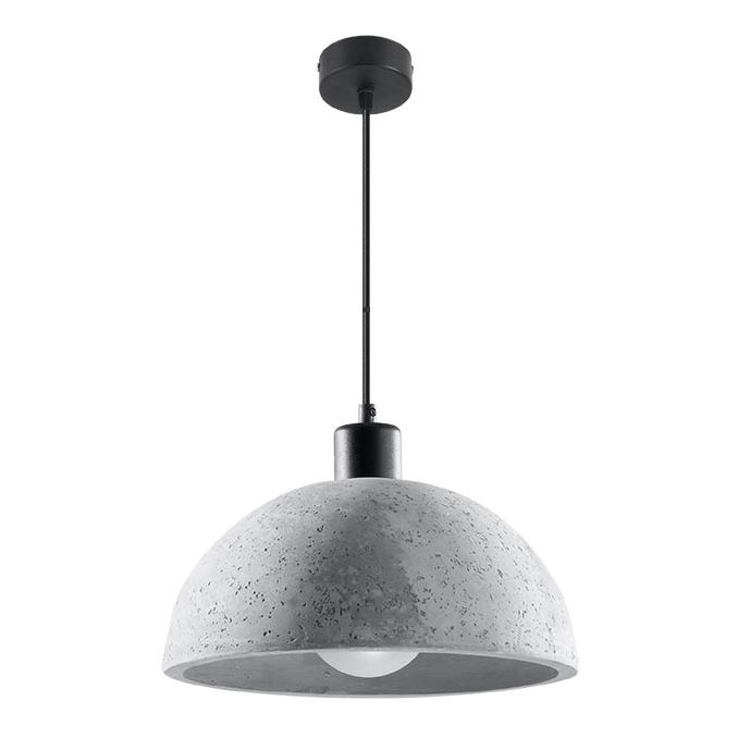 Taklampa på kabel PABLITO 1xE27/60W/230V betong