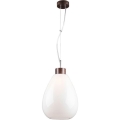 Taklampa på kabel PIRO 1xE27/60W/230V bok