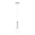 Taklampa på kabel SAGA 1xE27/40W/230V marmor