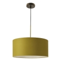 Taklampa på kabel VANTI 1xE27/40W/230V grön