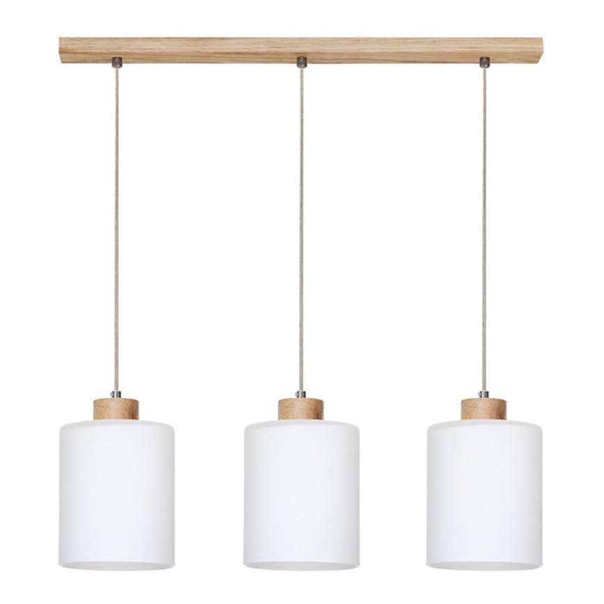 Taklampa på kabel ZEFIR 3xE27/60W/230V ek