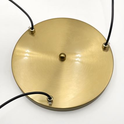 Taklampa på lina CHITA 3xG9/5W/230V guld