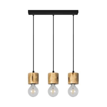 Taklampa på lina PINO 3xE27/60W/230V tall