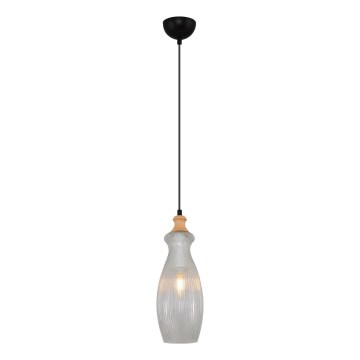 Taklampa på sladd BOTTLE 1xE14/4W/230V klar