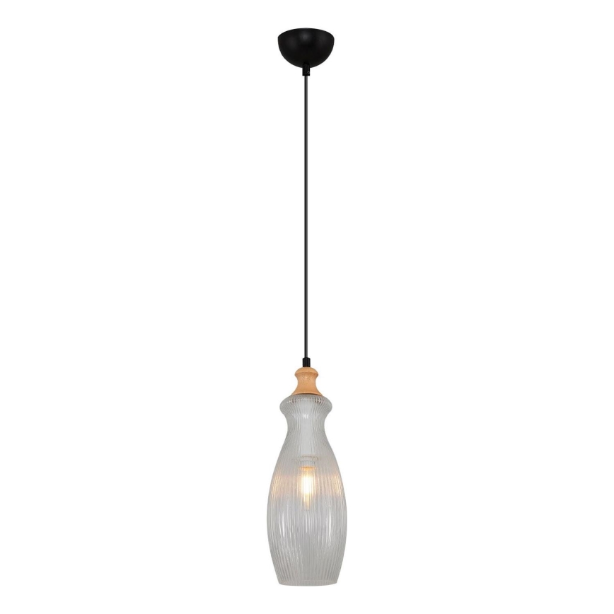 Taklampa på sladd BOTTLE 1xE14/4W/230V klar