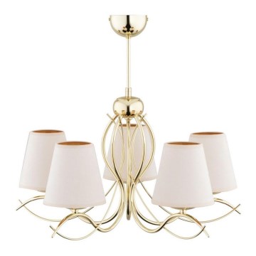 Taklampa på stång HELIUM 5xE14/40W/230V